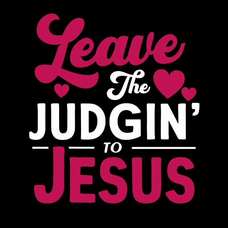 Überlassen Sie das Urteil Jesus