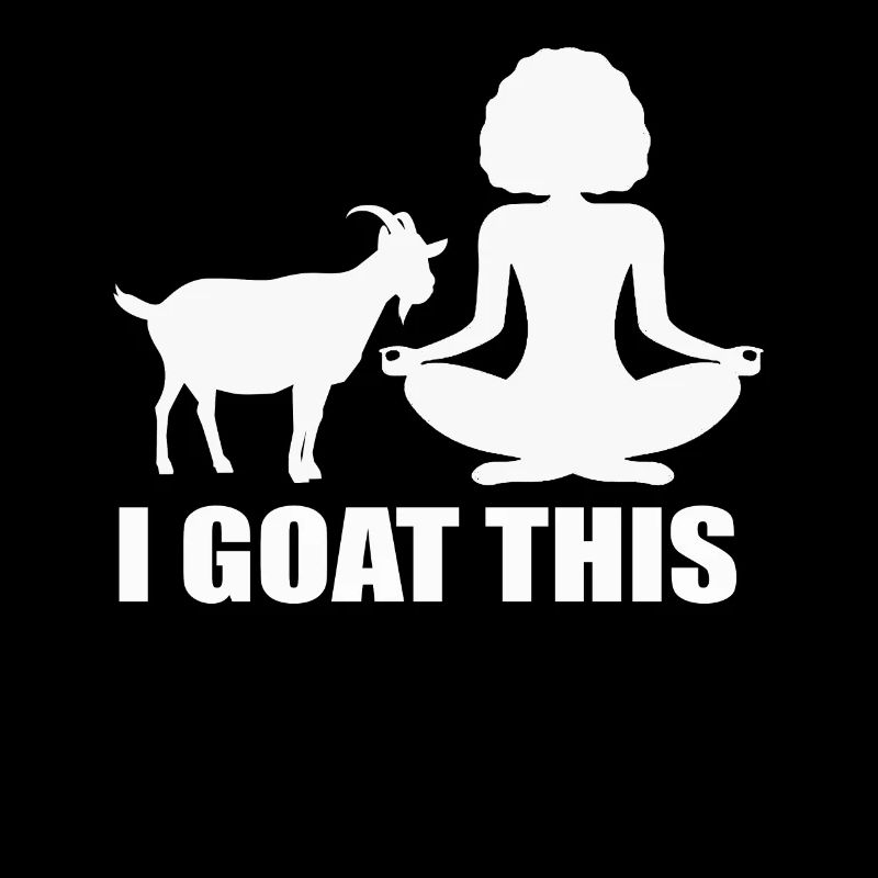 Je chèvre ce passionné de yoga