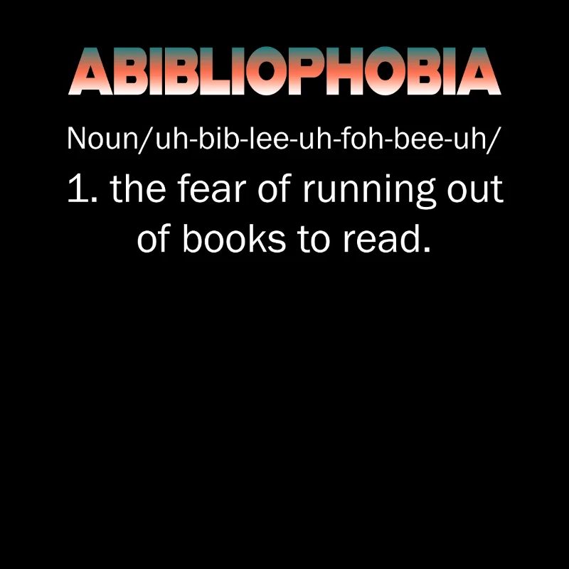 Abibliophobie Bücherwurm Lesebücher