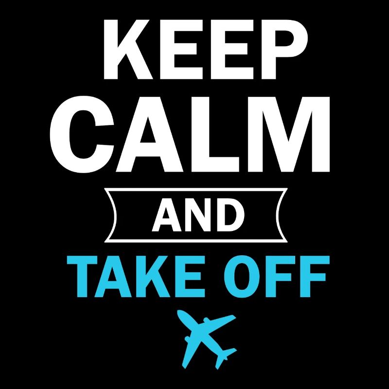 Keep Calm And Take Off Fun Vacation
