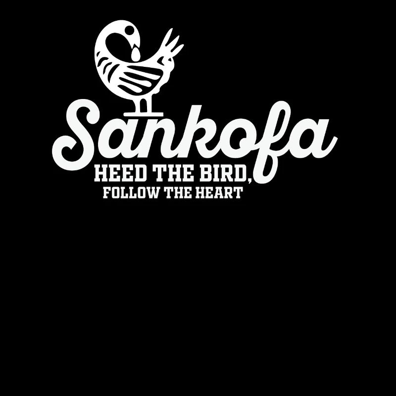 Sankofa Symbol Adinkra Ghana Schwarz