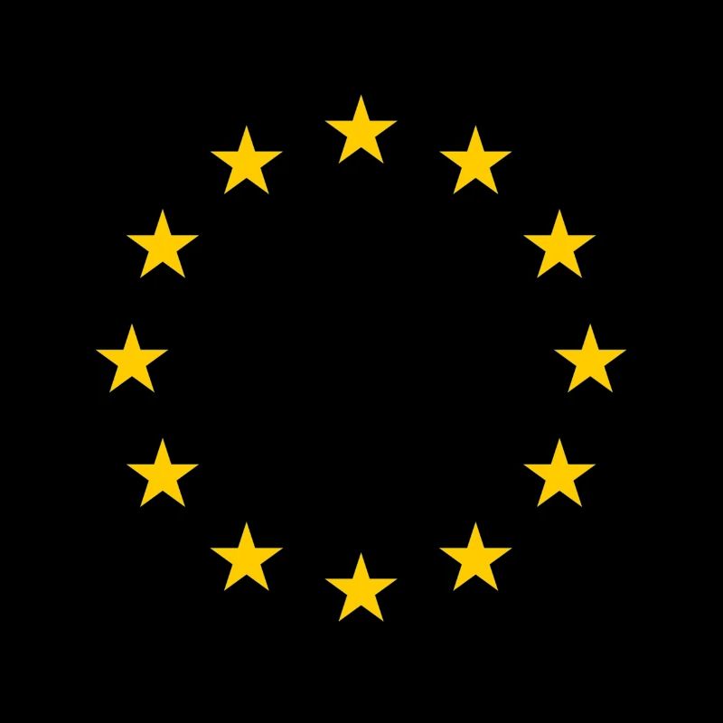 Le drapeau de l'Europe met en vedette la cohésion européenne