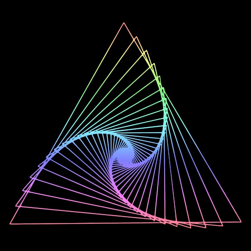arc-en-ciel triangle