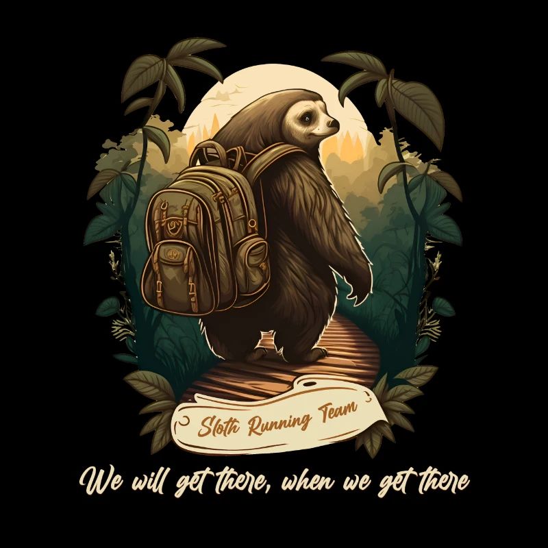 SLOTH TEAM - we will get there when we get there