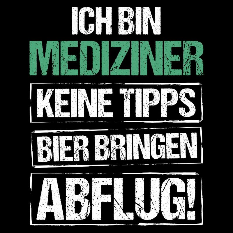 Je suis médecin - apporte de la bière et décolle