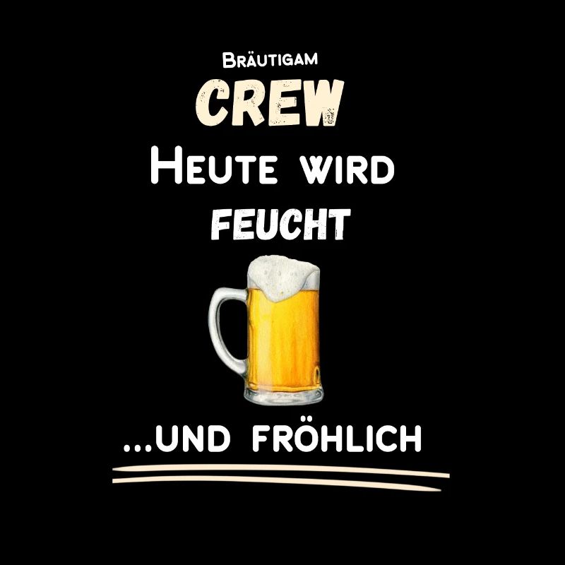 Junggesellenabschied Team Bräutigam Crew