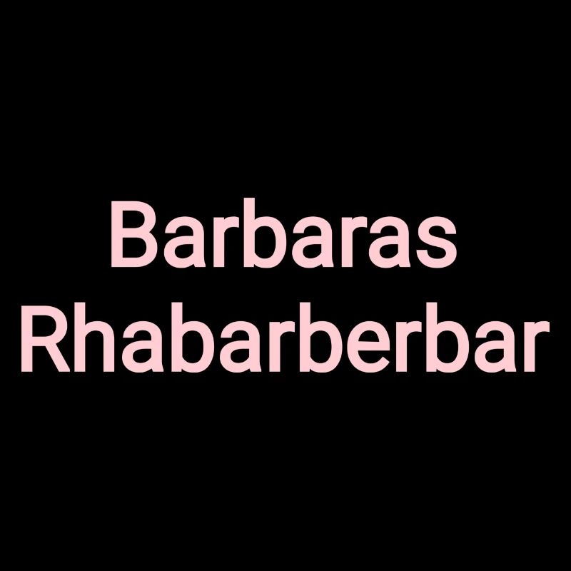Bar à la rhubarbe de Barbara
