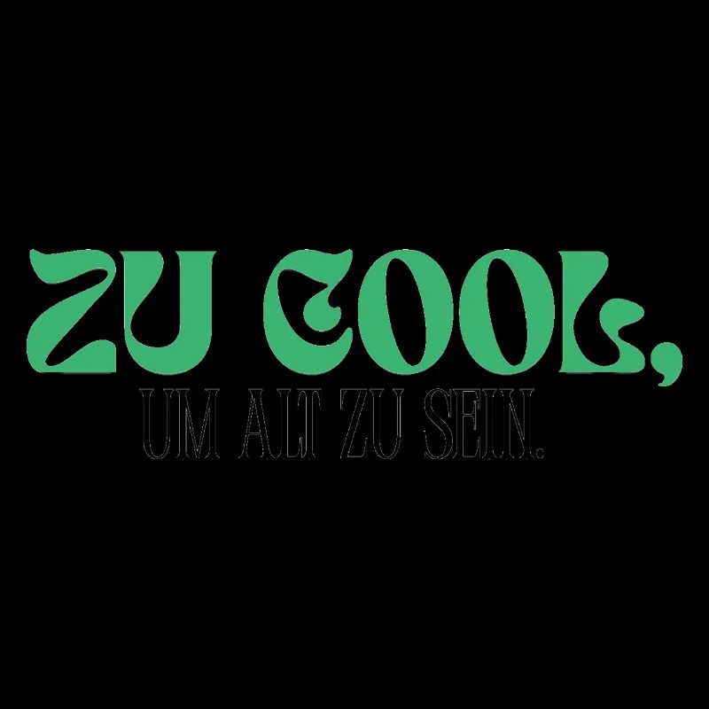 Geburtstags-Design: zu Cool, um alt zu sein.