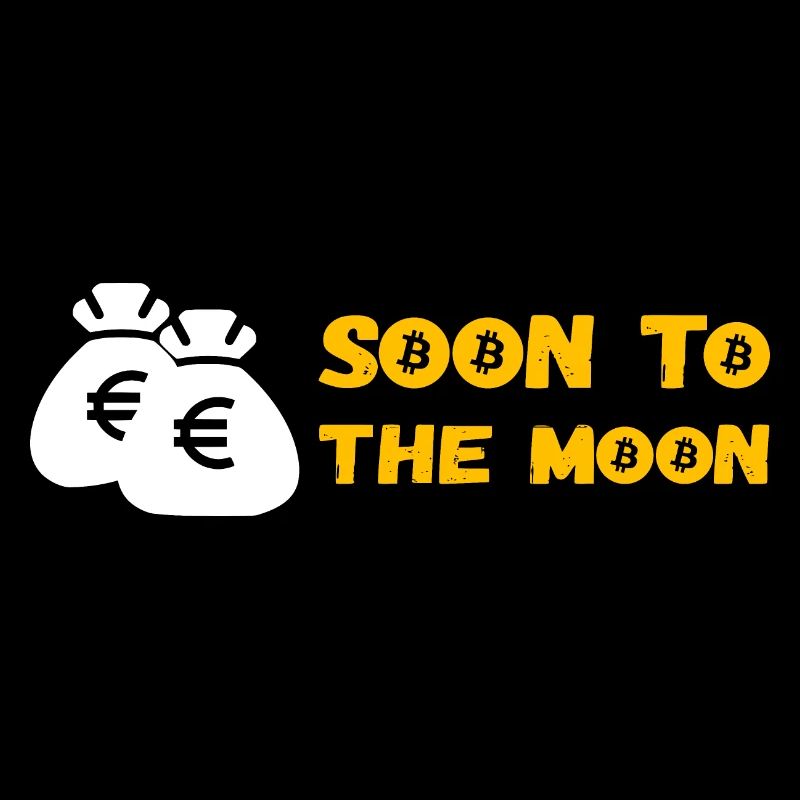 BTC Moon Bitcoin Crypto