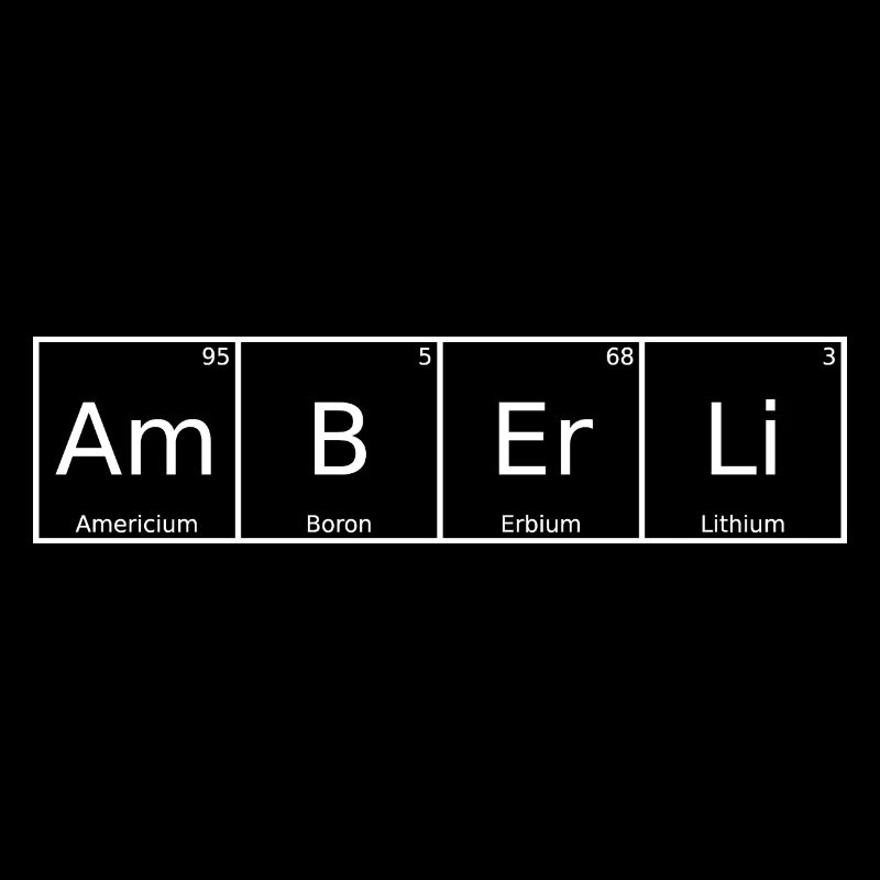 Amberli Name First Name Chemistry Periodic Table Element