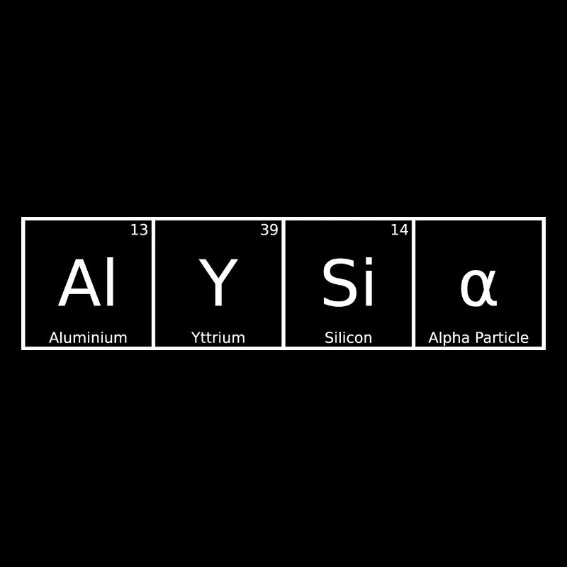 Alysia Nom Prénom Chimie Tableau périodique Éléments