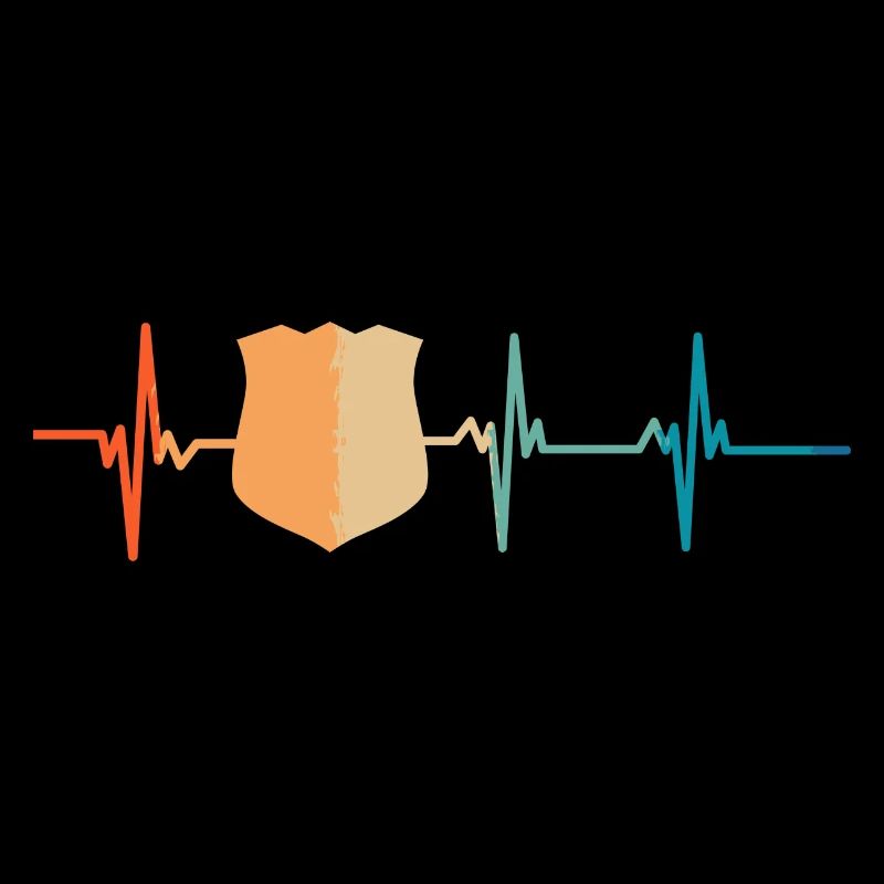 Heartbeat Polizei-Abzeichen