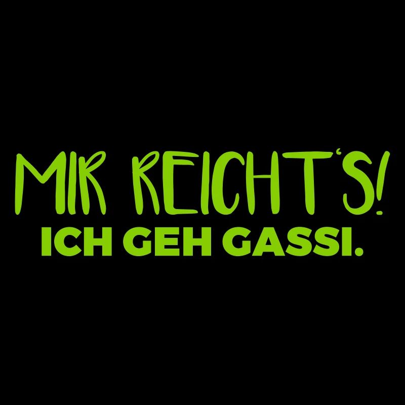 Mir reicht's! Ich geh Gassi.