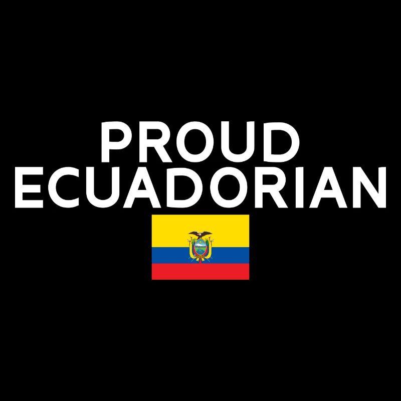 Fier Équateur Drapeau Équatorien