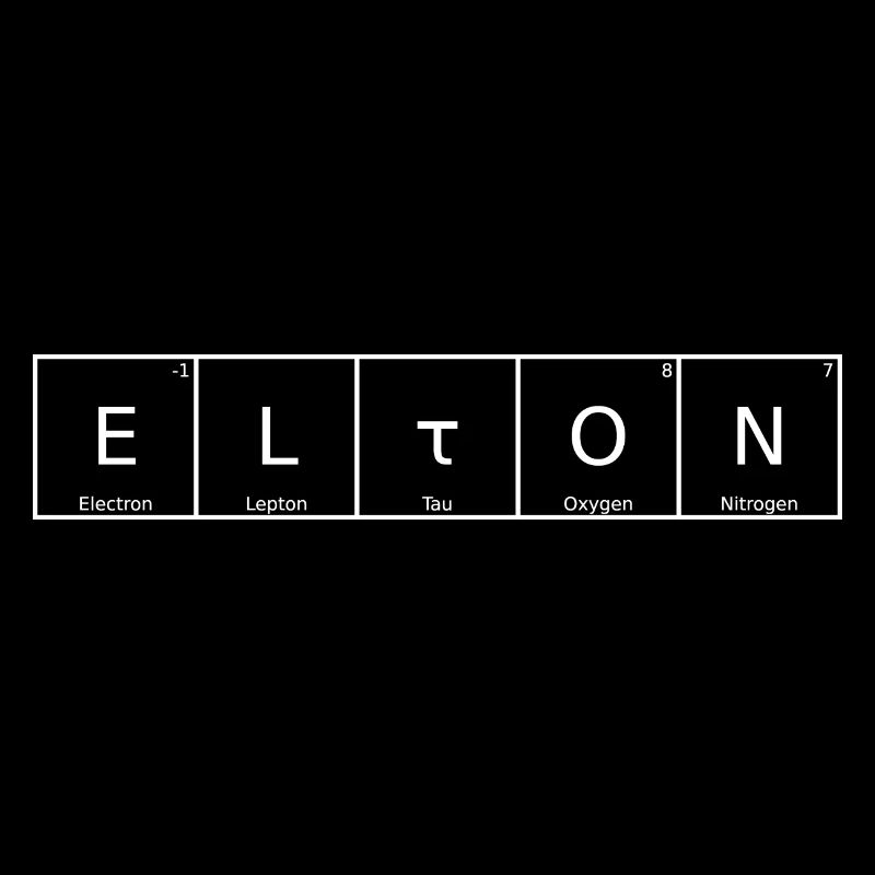 Elton Name First Name Chemistry Periodic Table Elements