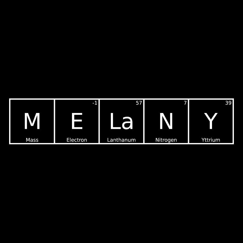 Melany Surname First name Chemistry Periodic Table Elements