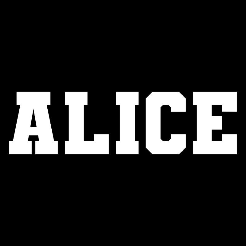 Name - Alice