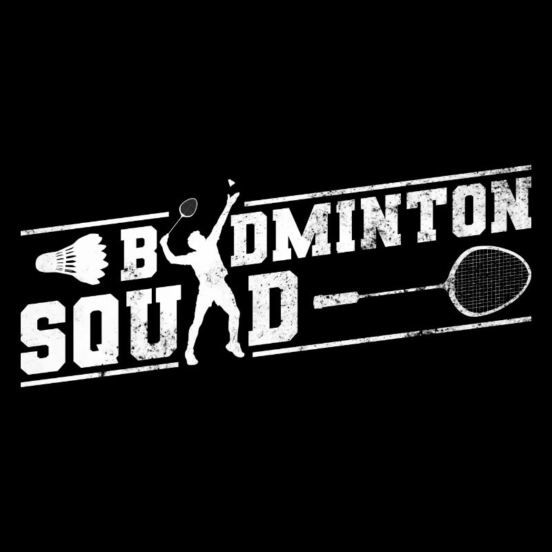 Badminton Squad Cool Hobby Sportturnier
