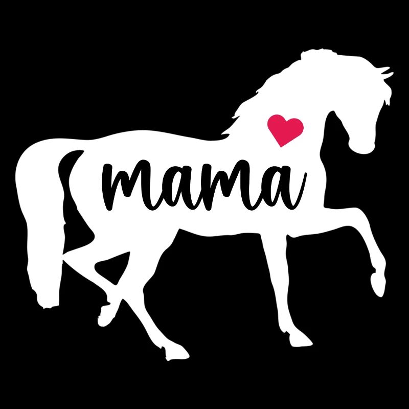 Pferd Mama Muttertag Hemd Mama Liebhaber Geschenk niedlich