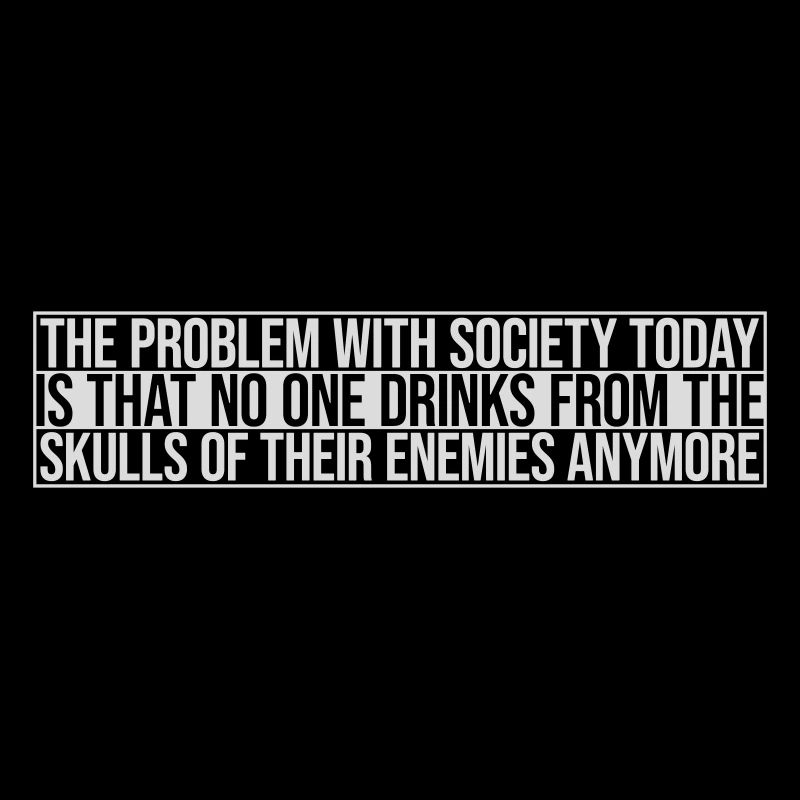 drinks from enemies skulls