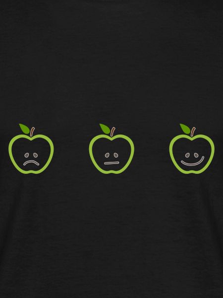 Apples with different faces