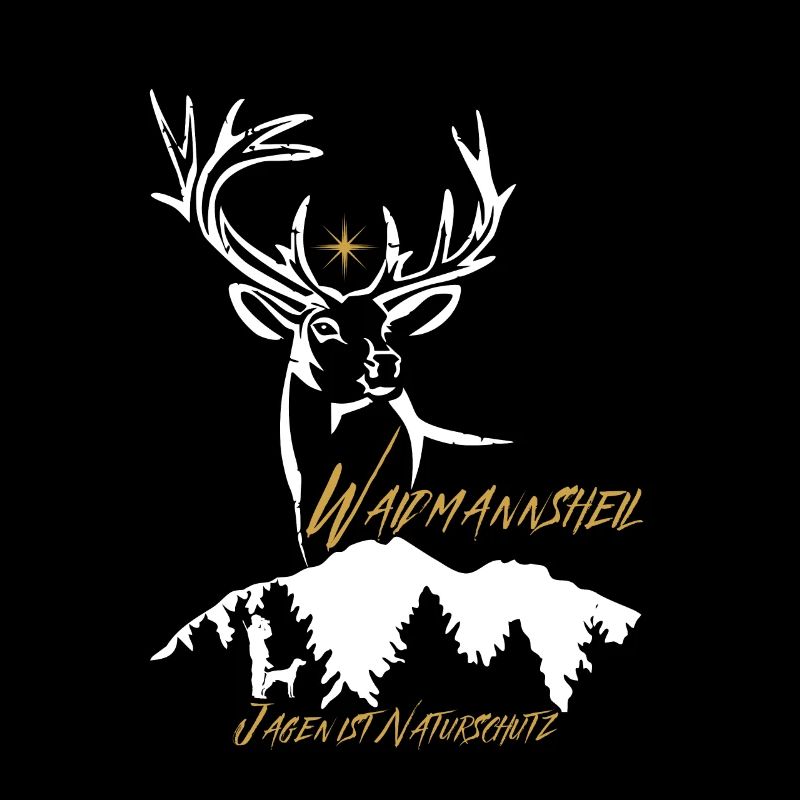 Hunter Gift Waidmannsheil-Jagen is nature conservation