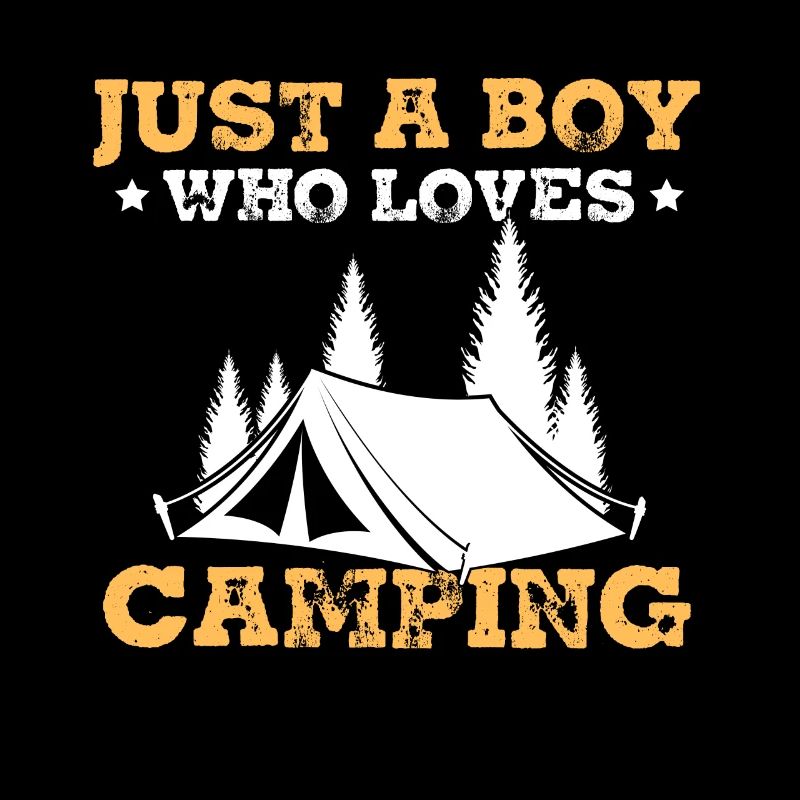 Just A Boy Who Loves Camping