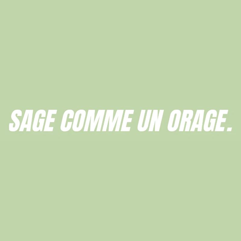 sage comme un orage