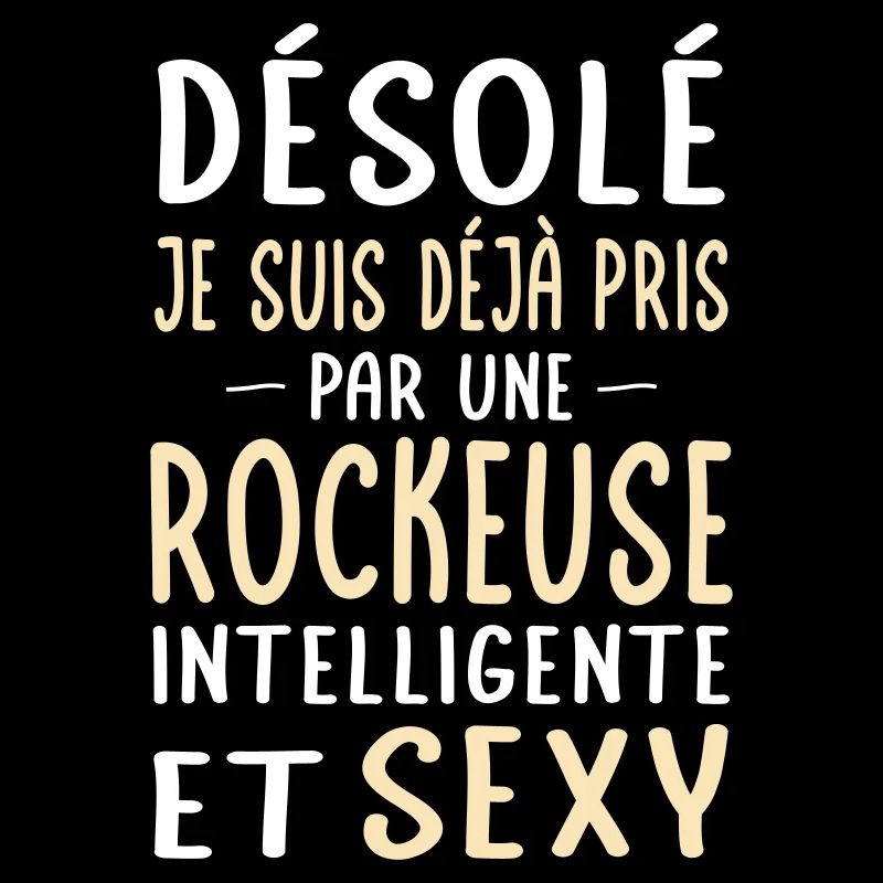 Désolé déjà pris par une rockeuse sexy