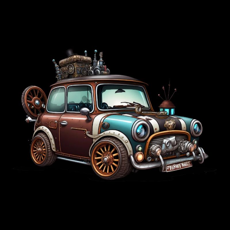 Steampunk car