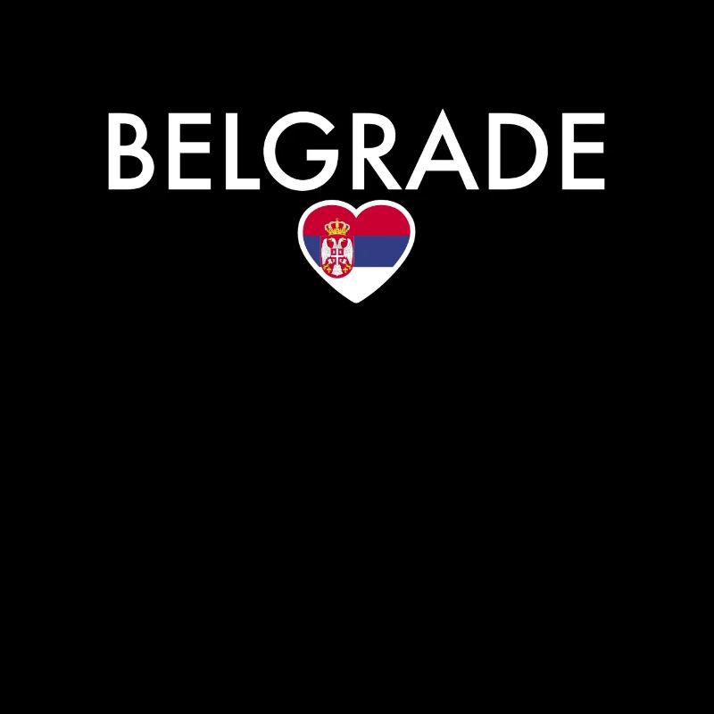 Belgrade Serbie Drapeau serbe Fier Serbe