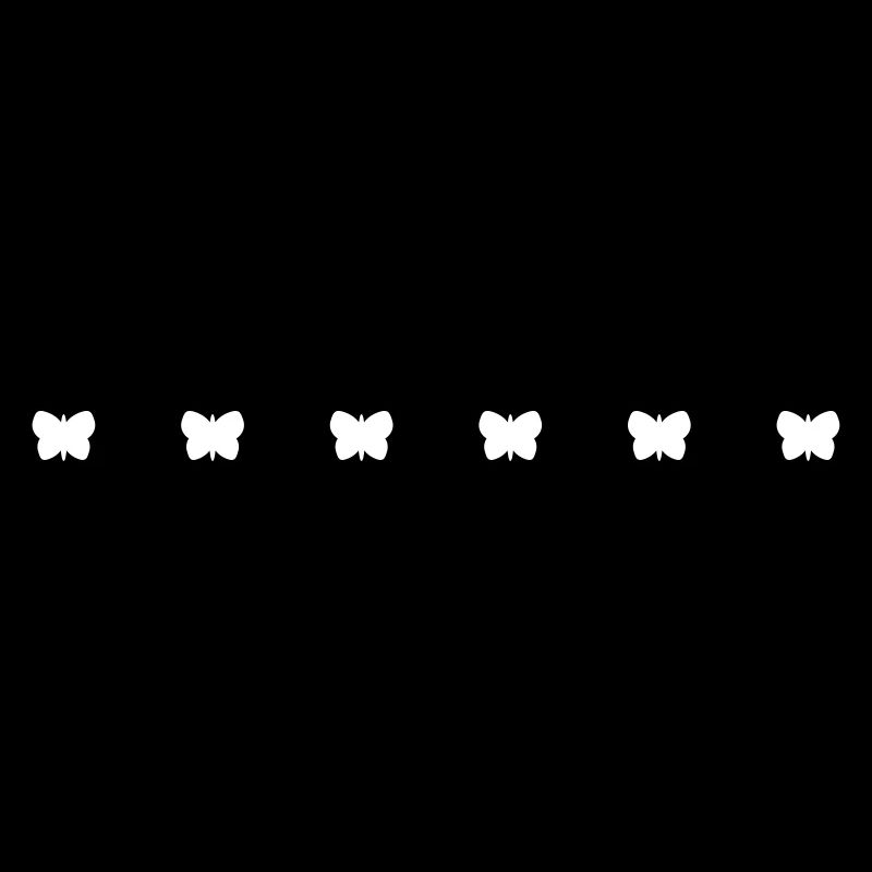 Butterflies line butterfly decor deco