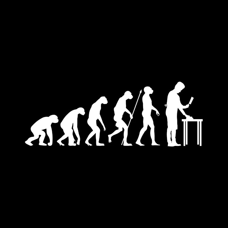 Metzger Evolution Schlachter Fleischer Schinken