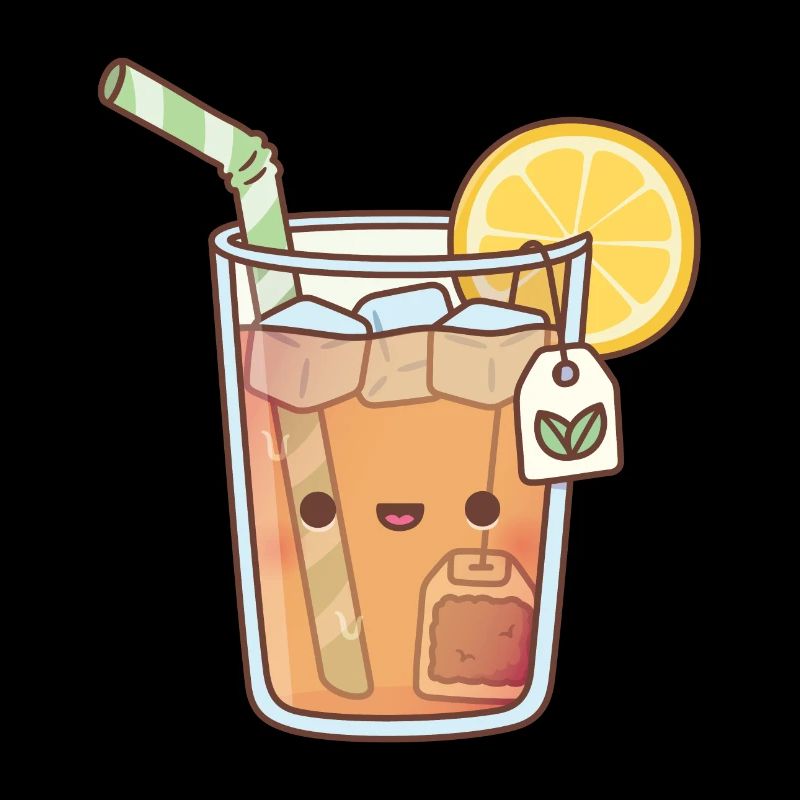Kawaii Eis-Zitronentee