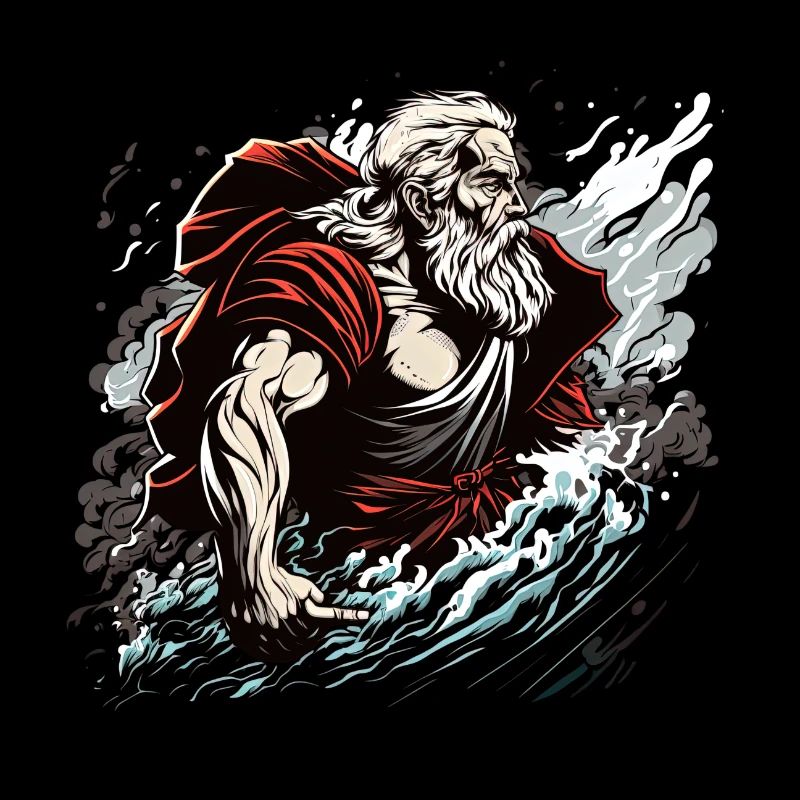 Anime Moses Prophet Teilung des Meeres -