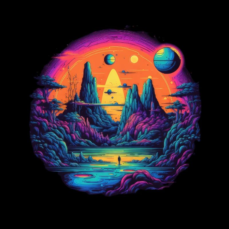 Futuristic life on planets
