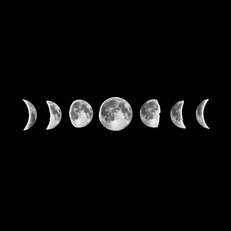 Moon phases design