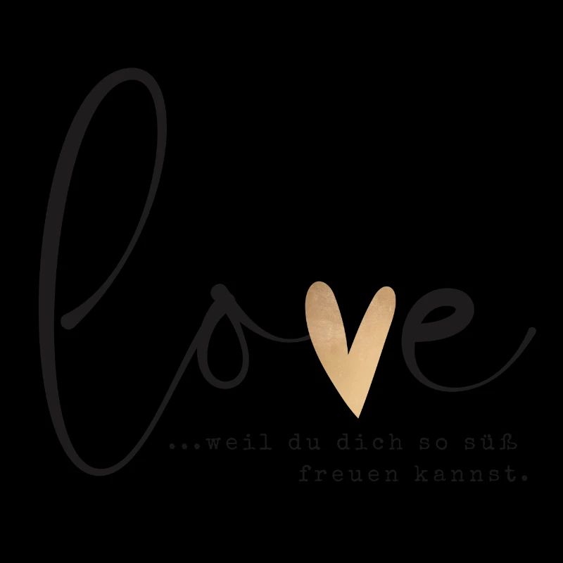 Du kannst so süß freuen - ich liebe dich