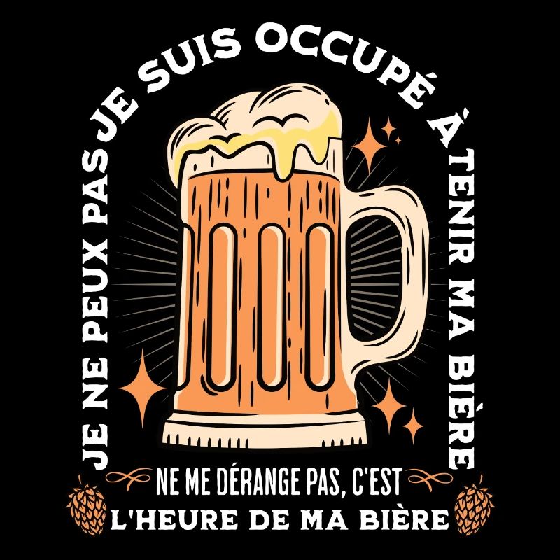 Chope de Bière Pression, Soif d'Apéro Houblon