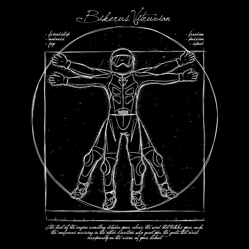 Bikerus vitruvian
