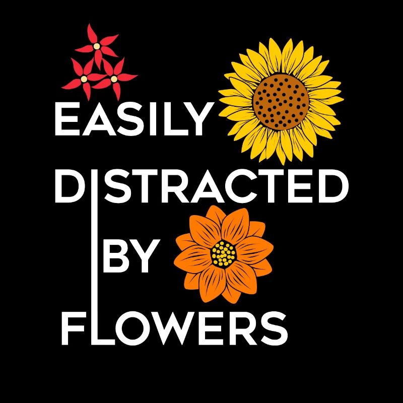 Bouquet de fleurs de jardinier Funny Saying