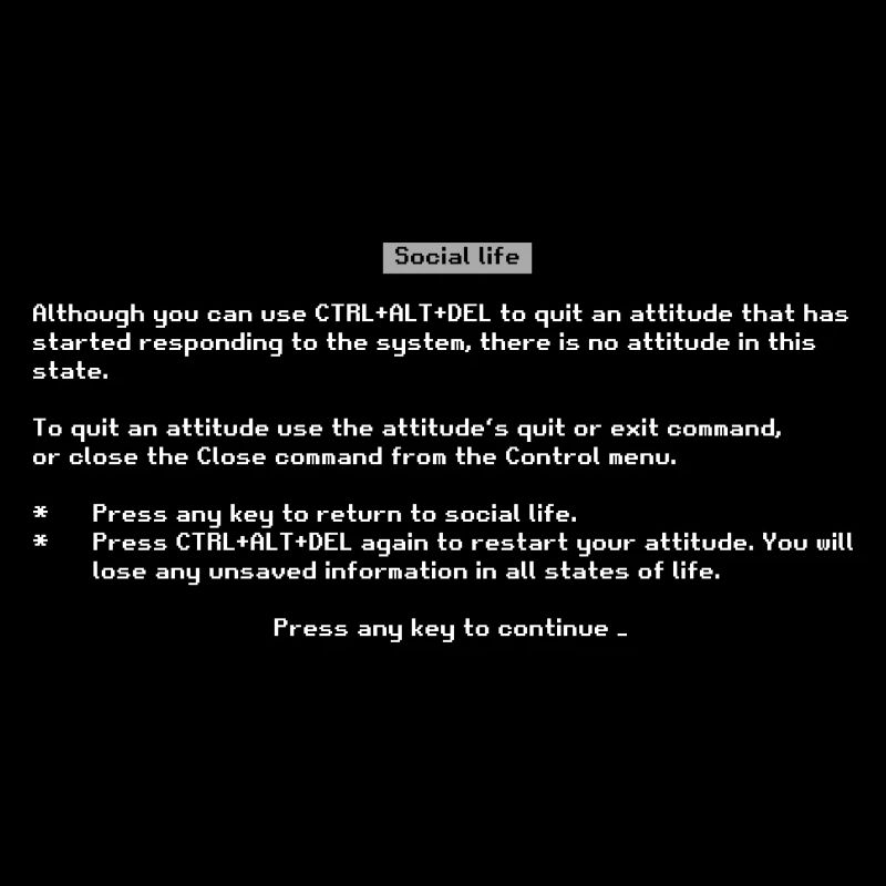 Blue Screen max