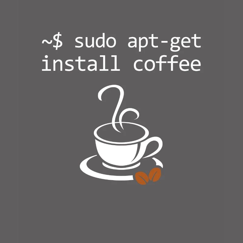 Sudo Install Coffee Sysadmin Admin Administrator