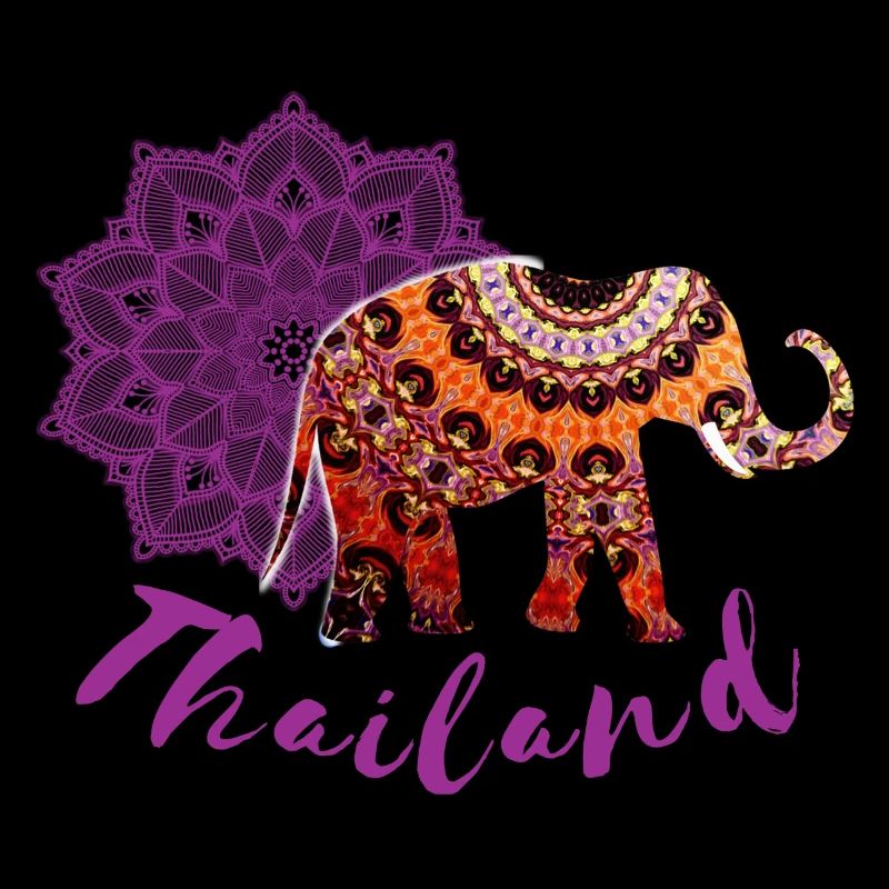 Thailand Reise Eelfant