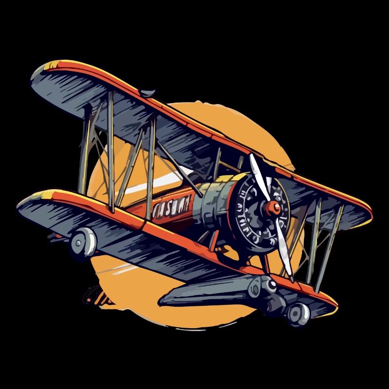 Zweisitziges Veno-Flugzeug