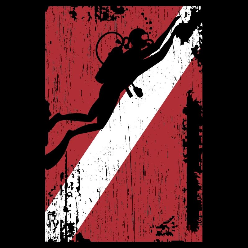 Plongée sous-marine Flag Diver Plongée Eau Oze