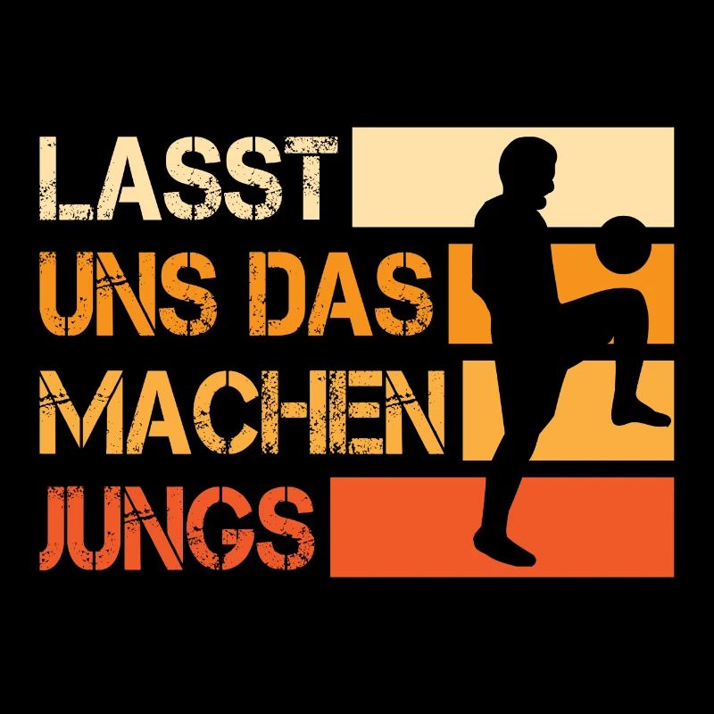 Fußball Lasst uns das machen Jungs