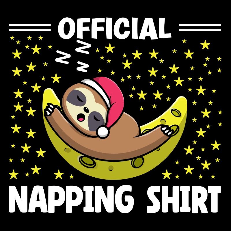 Sleeping Sloth Lover Cute Penguin Napping