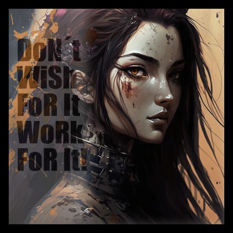Don t wish for it work for it