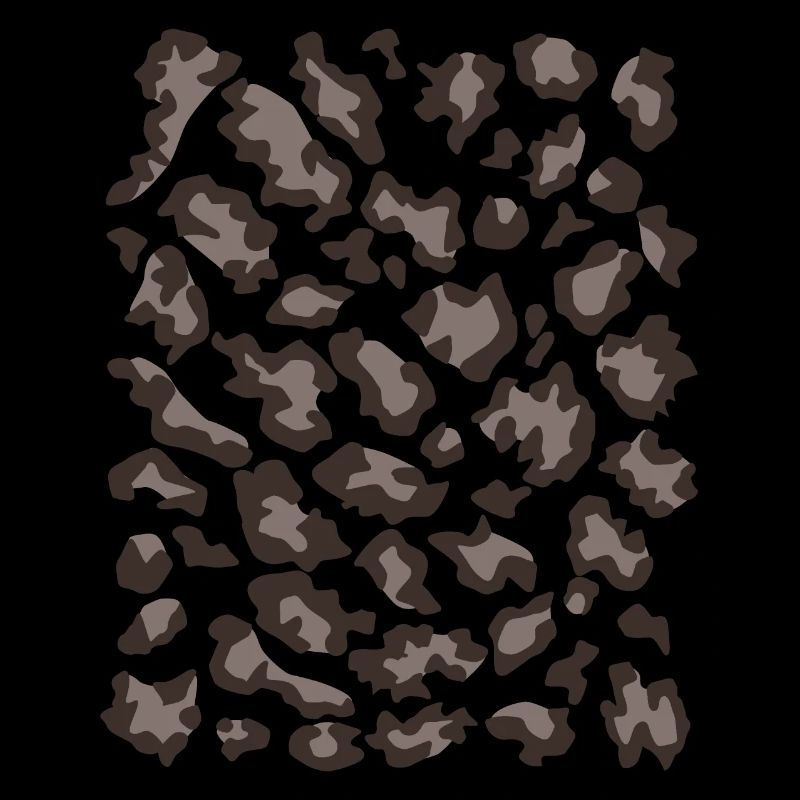 Snow leopard pattern dark